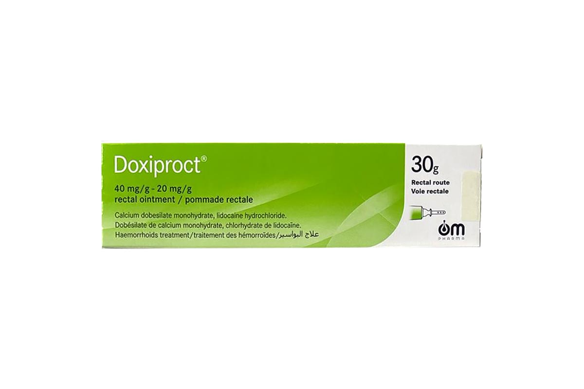 DOXIPROCT OINTMENT 30 GM - Apotek Plus Pharmacy