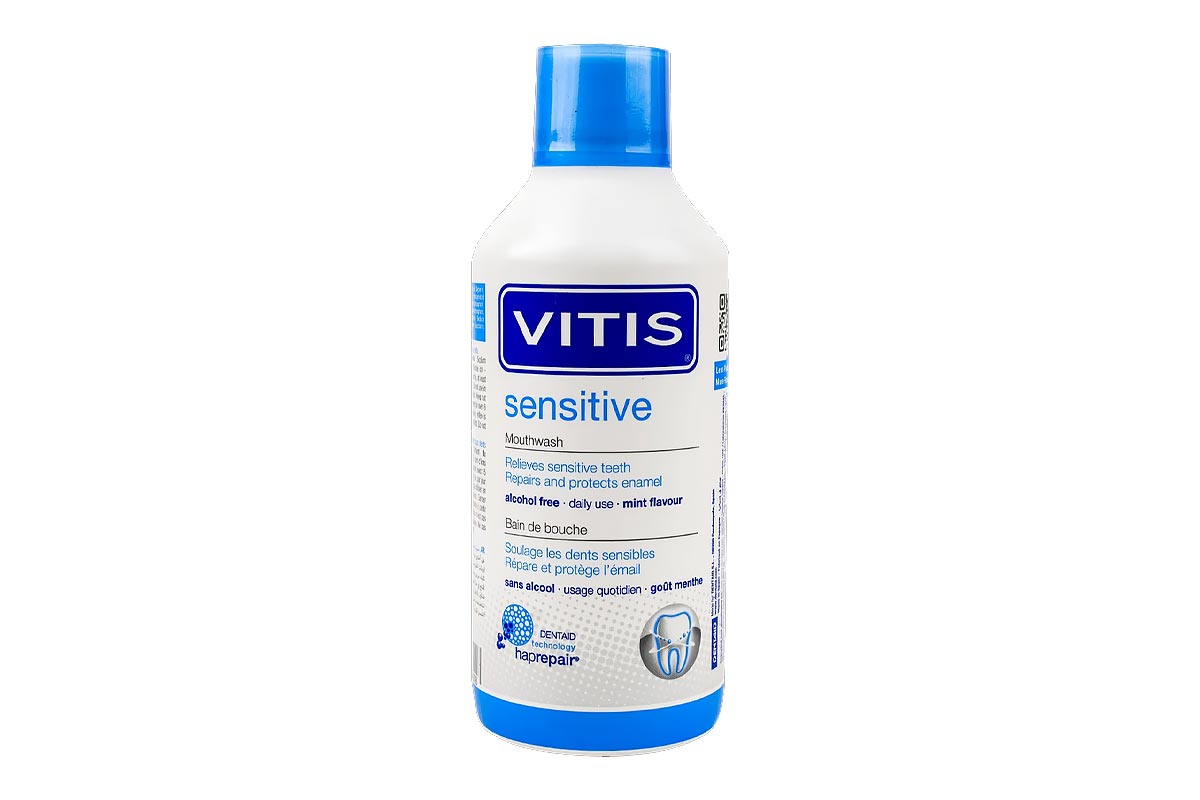 VITIS SENSITIVE MOUTH WASH 500ML - Apotek Plus Pharmacy