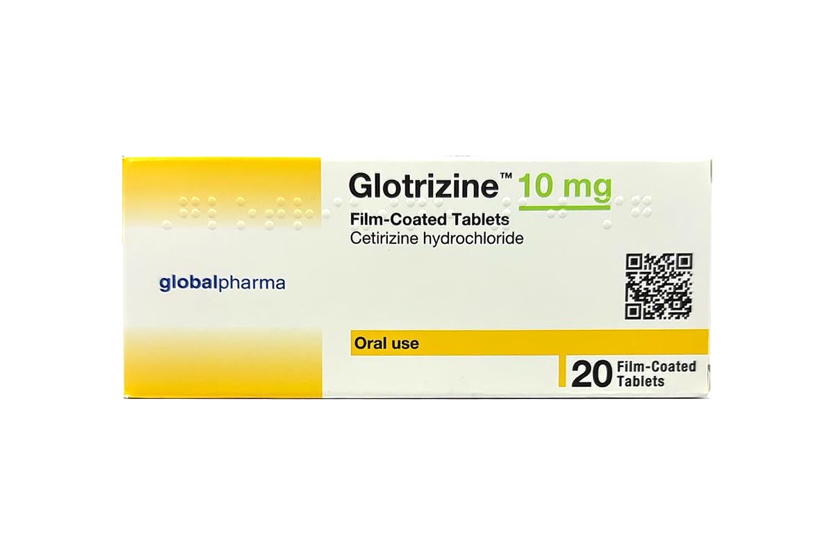 GLOTRIZINE 10 MG 20TABLETS - Apotek Plus Pharmacy