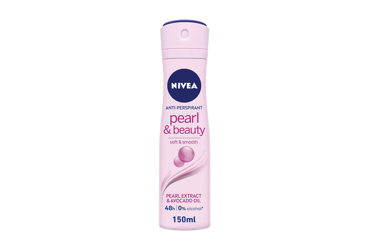 NIVEA DEO SPRAY PEARL AND BEAUTY ROSE 48HRS 150 ML - Apotek Plus Pharmacy