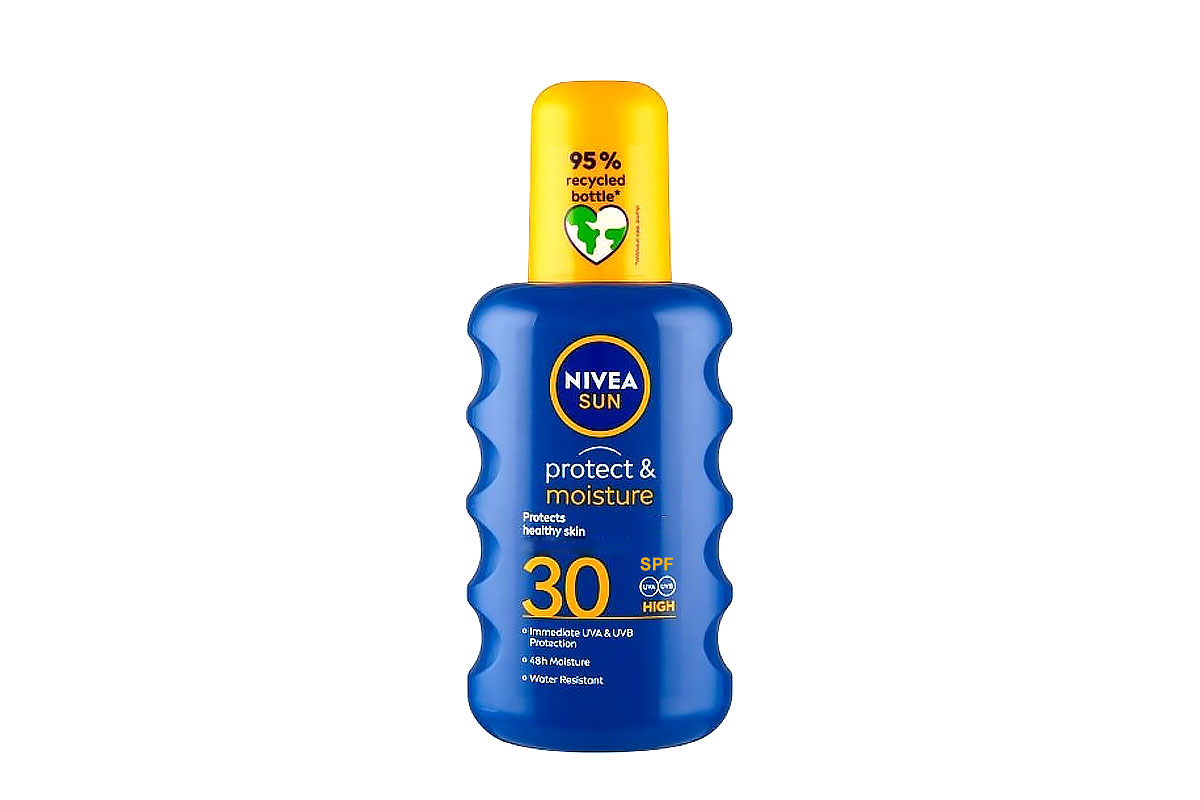 NIVEA SUN PROTECT AND MOISTURE SPRAY SPF30 200 ML - Apotek Plus Pharmacy