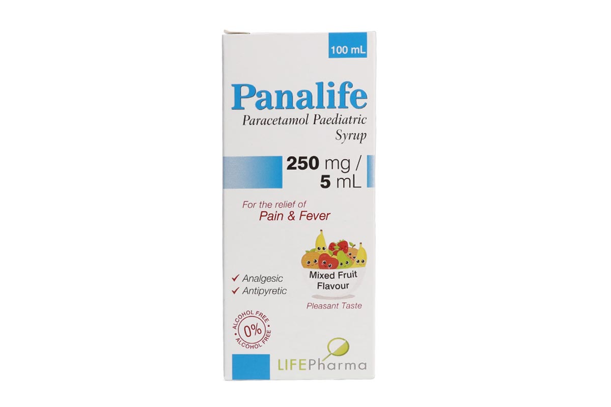 PANALIFE 250MG  5ML SYRUP 100 ML - Apotek Plus Pharmacy