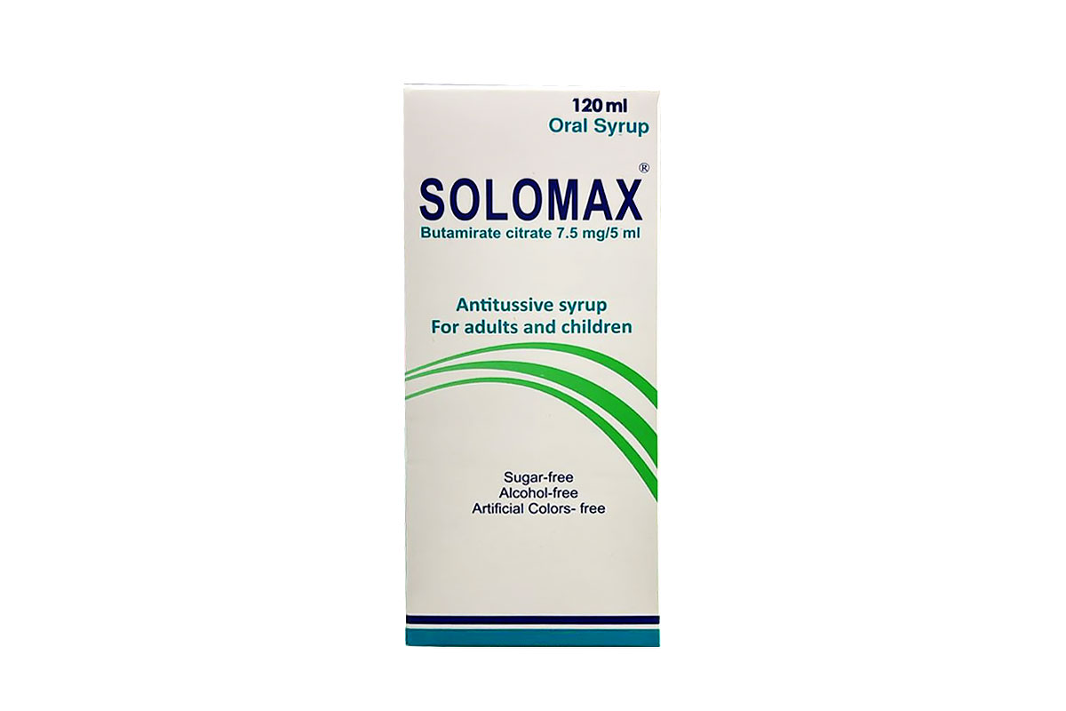 SOLOMAX ORAL SYRUP 120 ML - Apotek Plus Pharmacy