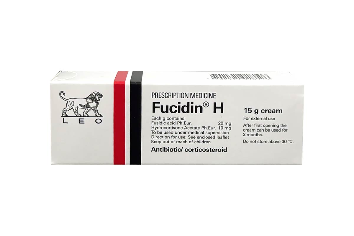 FUCIDIN H CREAM 15GM - Apotek Plus Pharmacy