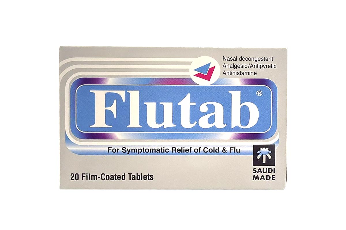 FLUTAB COLD AND FLU 20 TABLETS - Apotek Plus Pharmacy