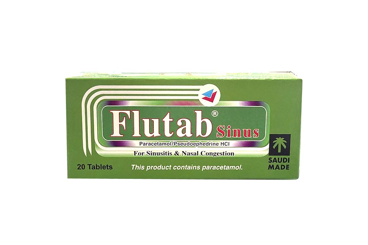 FLUTAB SINUS 20 TABLETS - Apotek Plus Pharmacy