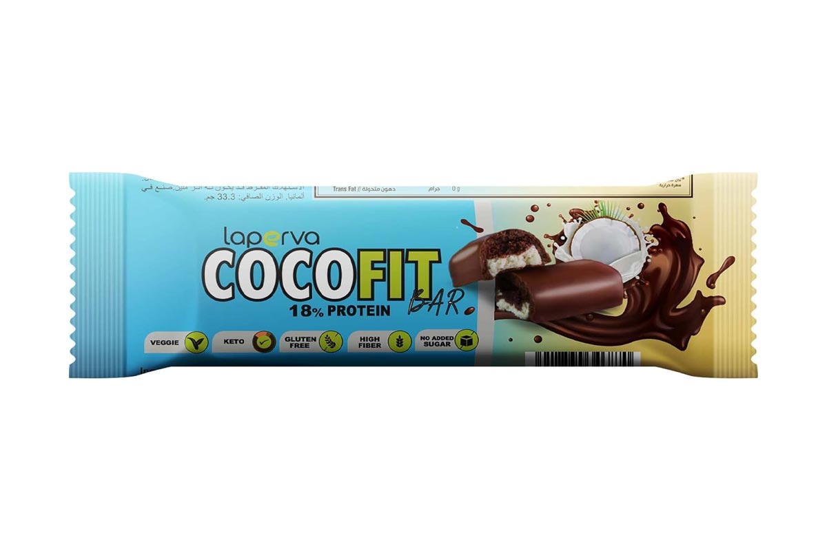 LAPERVA 18% PROTEIN COCOFIT BAR 33.3GM - Apotek Plus Pharmacy