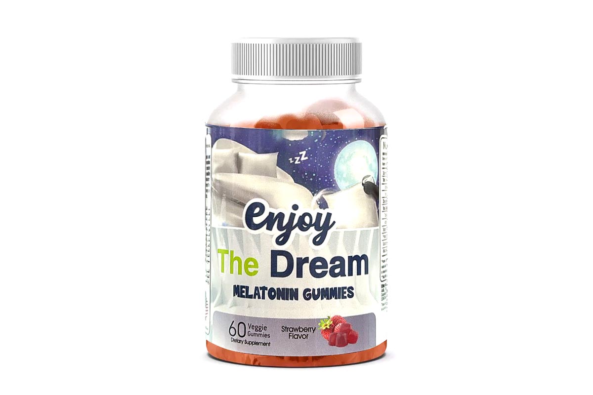 LAPERVA ENJOY THE DREAM MELATONIN STRAW 60 GUMMIES - Apotek Plus Pharmacy