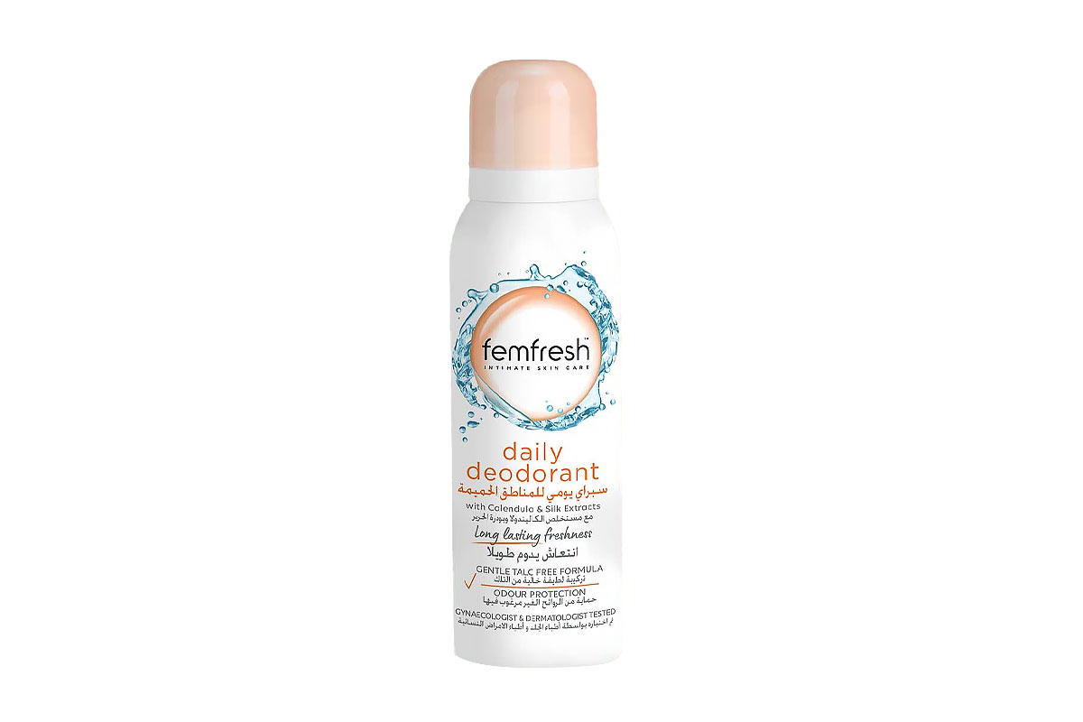 FEMFRESH INTIMATE DAILY DEODORANT 125 ML - Apotek Plus Pharmacy