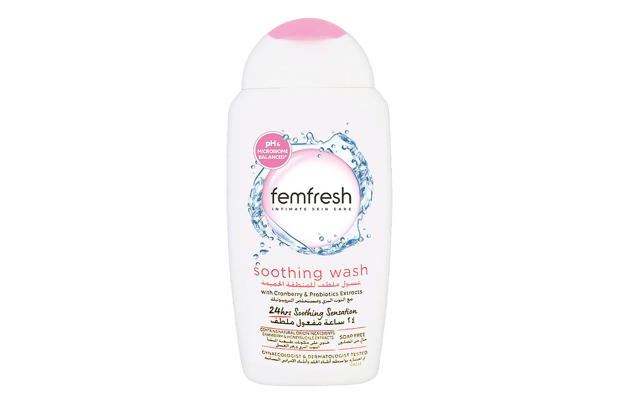 FEMFRESH INTIMATE SOOTHING WASH 250 ML - Apotek Plus Pharmacy