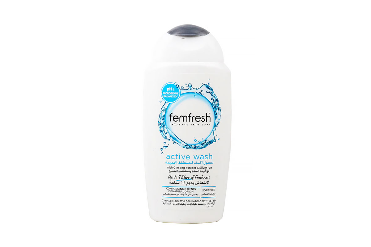 FEMFRESH INTIMATE ACTIVE FRESH WASH 250 ML - Apotek Plus Pharmacy