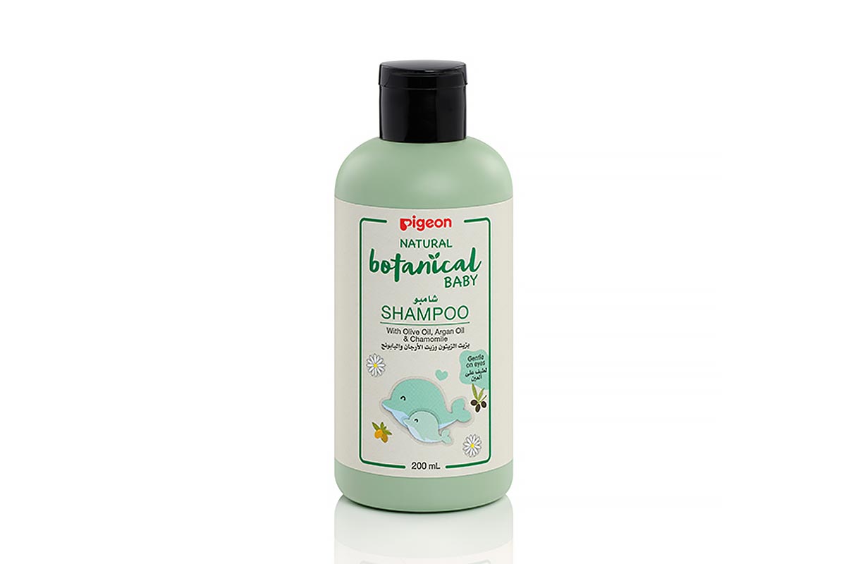 PIGEON NATURAL BOTANICAL BABY SHAMPOO 200ML - Apotek Plus Pharmacy