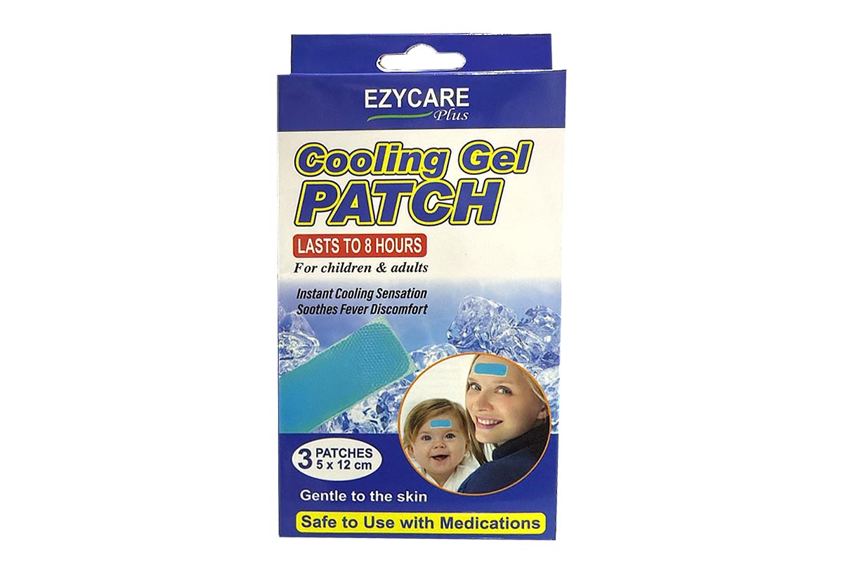 EZYCARE COOLING GEL PATCH 8 HOURS 3 PATCHES 41457 - Apotek Plus Pharmacy