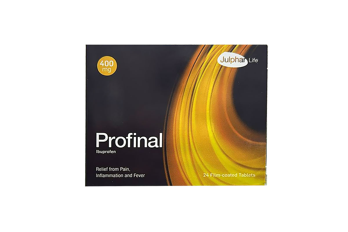 PROFINAL 400MG 24 TABLETS - Apotek Plus Pharmacy