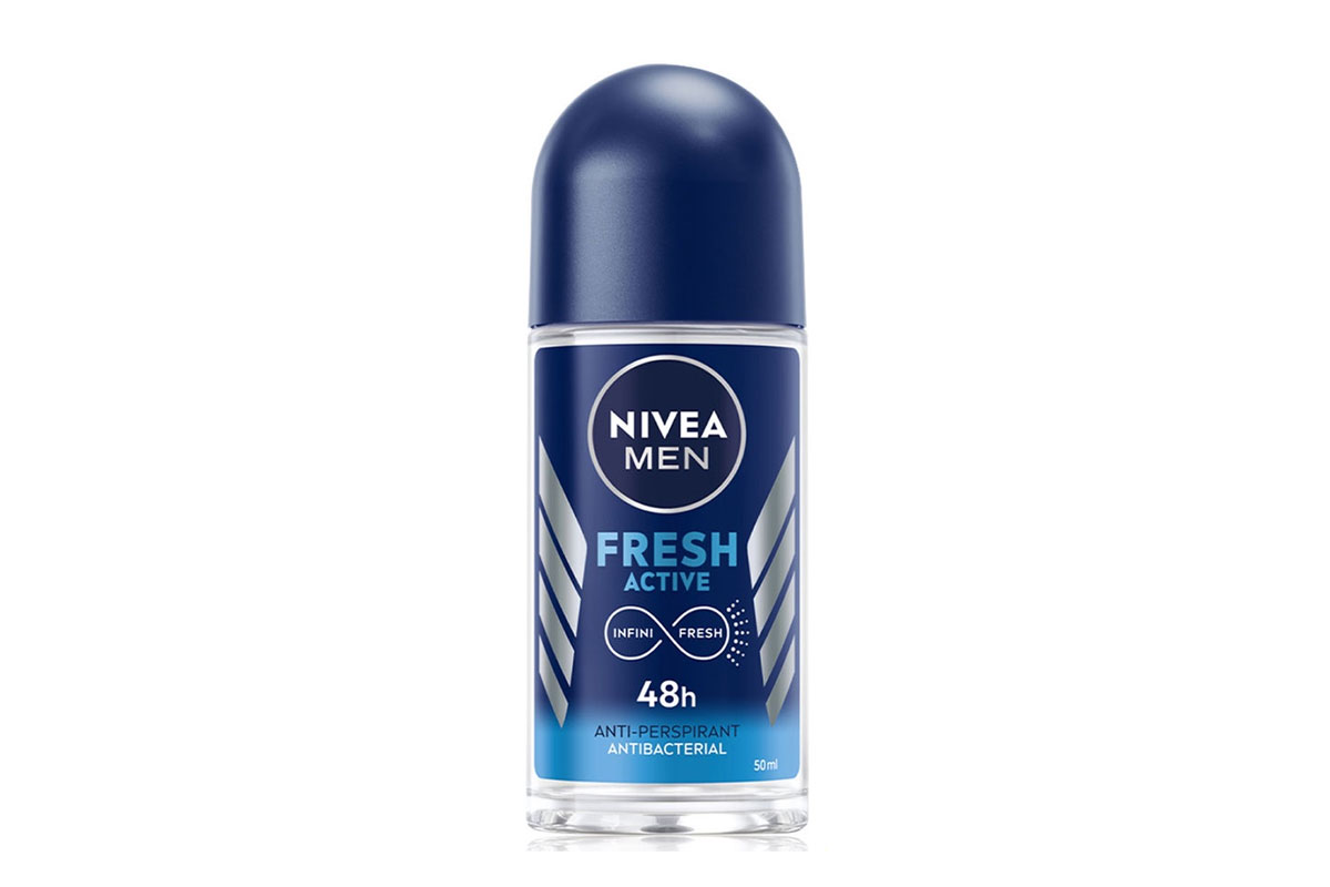 NIVEA MEN FRESH ACTIVE 48HRS DEO ROLL ON 50ML - Apotek Plus Pharmacy