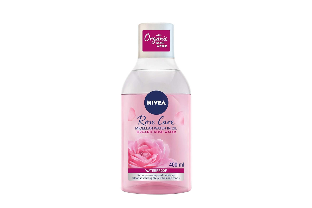 NIVEA ROSE CARE MAKE UP REMOVER ORGANIC ROSE  WATER 400ML - Apotek Plus Pharmacy