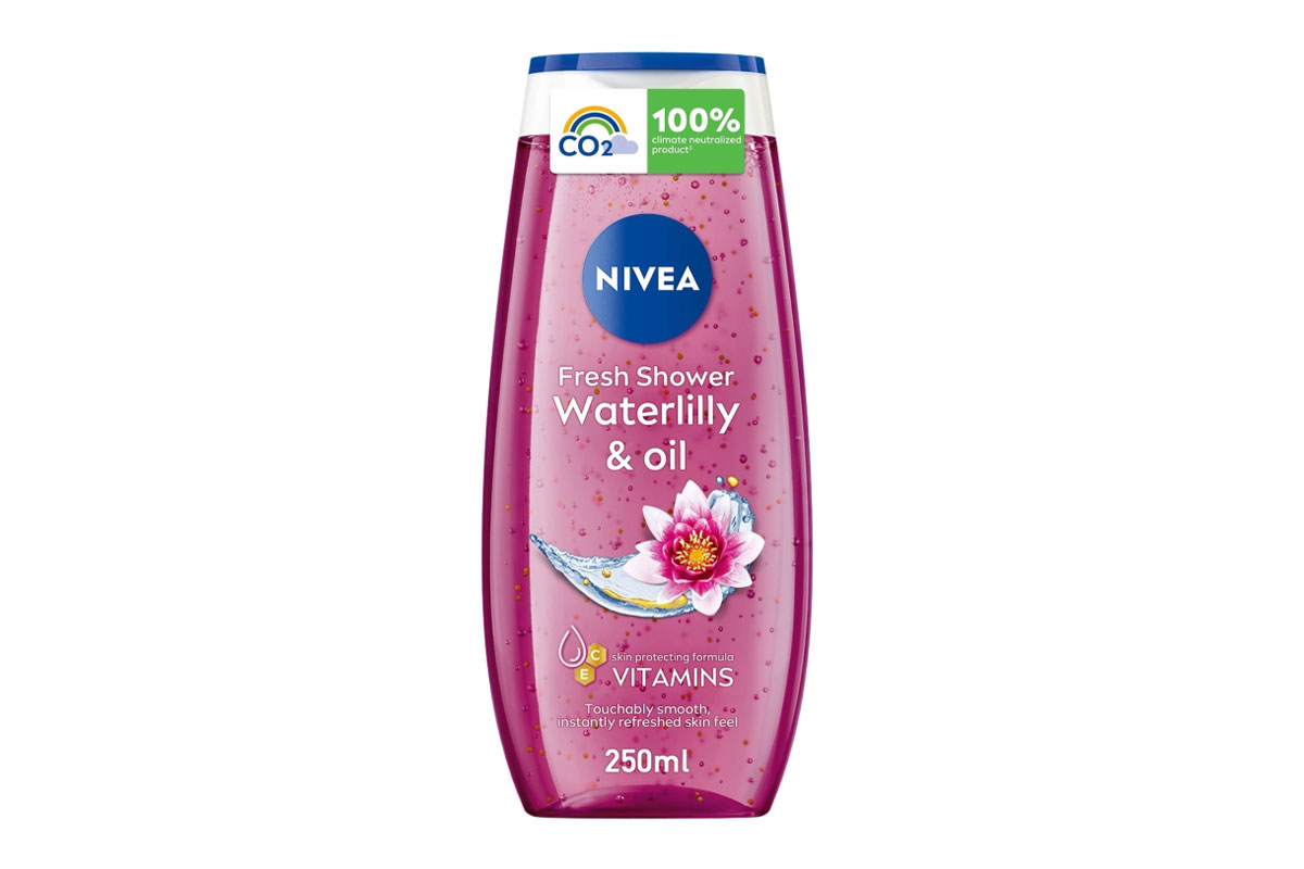 NIVEA  SHOWER GEL WATERLILY AND OIL 250ML - Apotek Plus Pharmacy