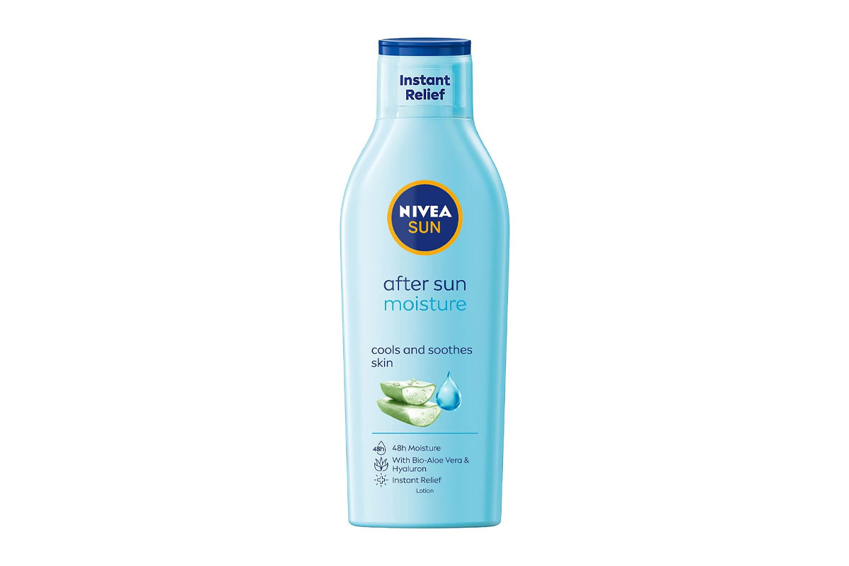 NIVEA  AFTER SUN 48HOURS  ALOEVERA MOISTURE LOTION 200ML - Apotek Plus Pharmacy