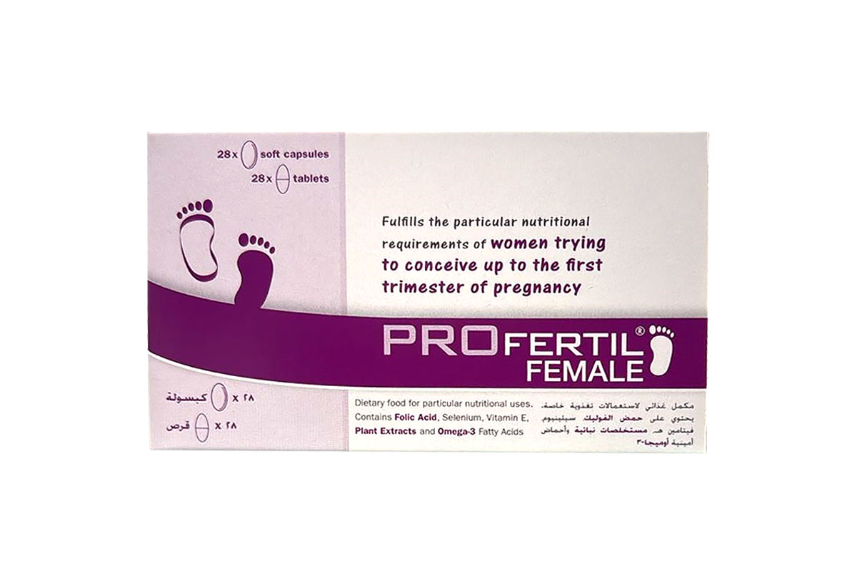 PROFERTIL FOR FEMALE 28 CAPSULES - Apotek Plus Pharmacy