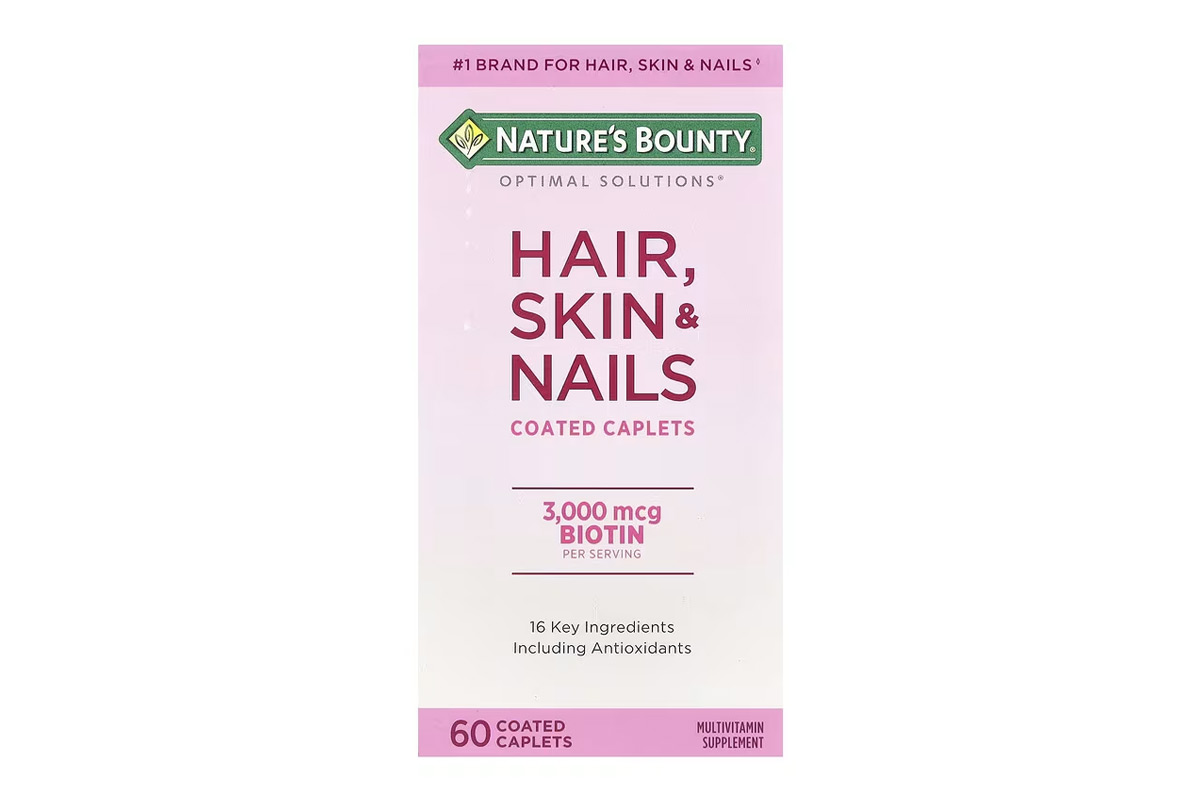 NATURES BOUNTY HAIR SKIN NAILS 60 COATED CAPLETS - Apotek Plus Pharmacy