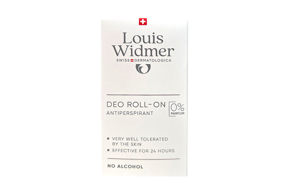 LOUIS WIDMER DEO ROLL ON 0% PARFUM 24H 50ML - Apotek Plus Pharmacy