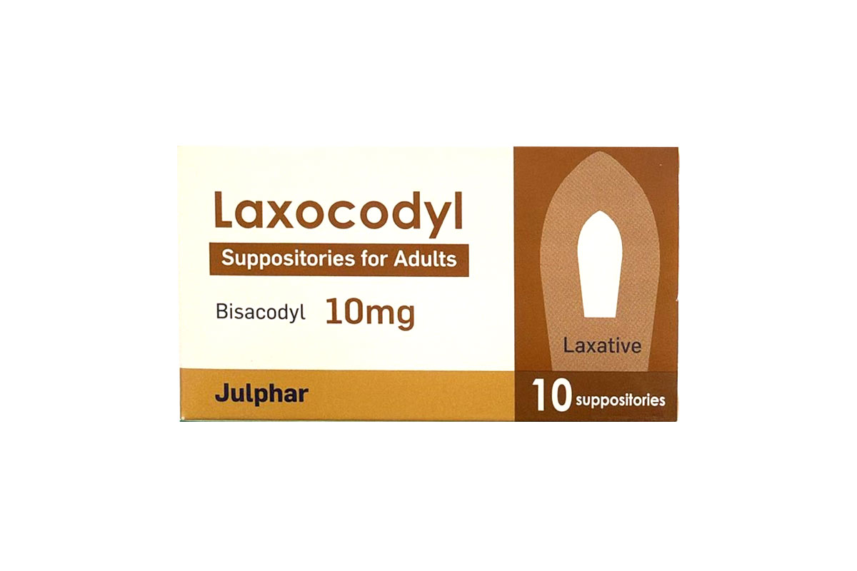 LAXOCODYL 10MG ADULTS 10 SUPPOSITORIES - Apotek Plus Pharmacy