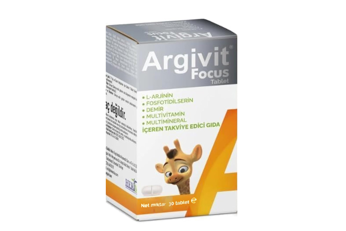 ARGIVIT FOCUS MULTI VITAMIN AND MINERAL 30 TABLETS - Apotek Plus Pharmacy