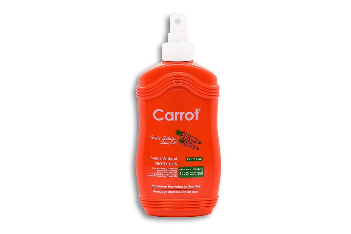 CARROT SUN OIL UV PROTECTION SPRAY 200ML - Apotek Plus Pharmacy