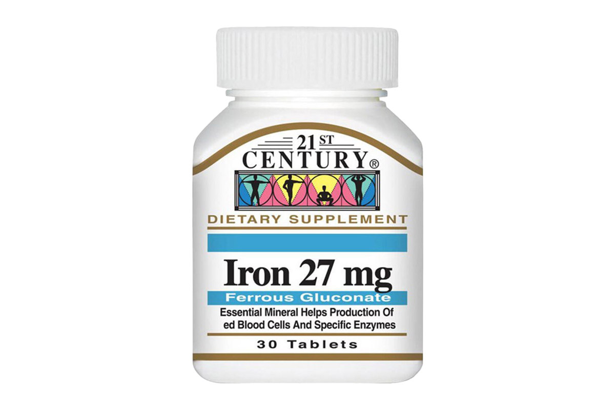 21 CENTURY IRON 27MG 30 TABLETS - Apotek Plus Pharmacy