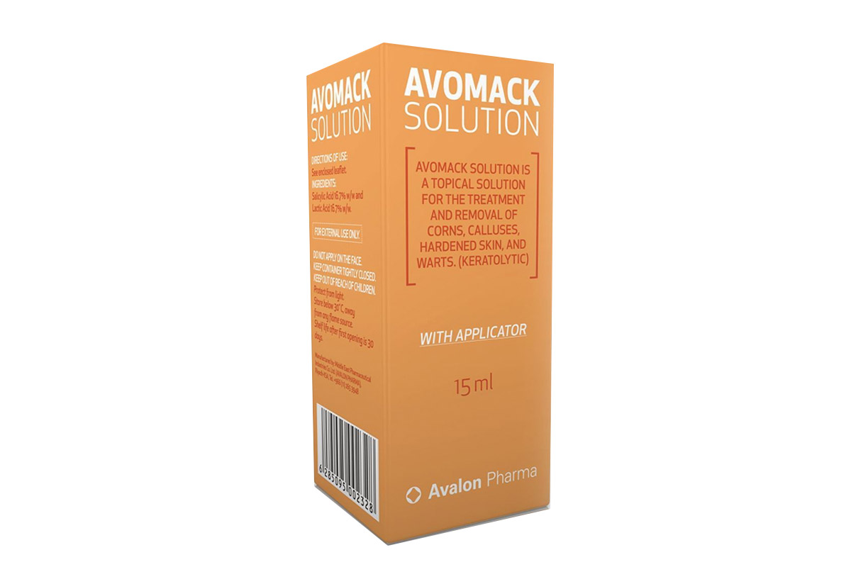 AVALON PHARMA AVOMACK SOLUTION WITH APPLICATOR 15ML - Apotek Plus Pharmacy