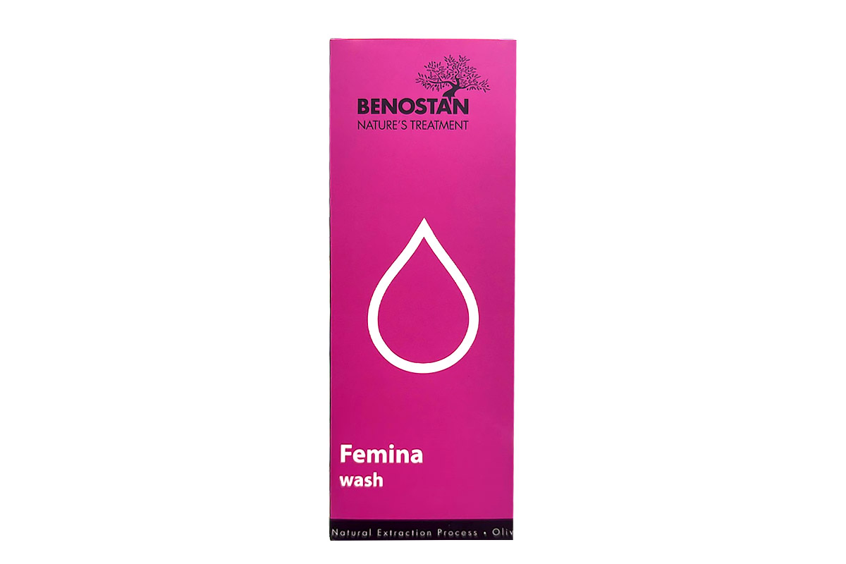 BENOSTAN FEMINA WASH 200ML - Apotek Plus Pharmacy