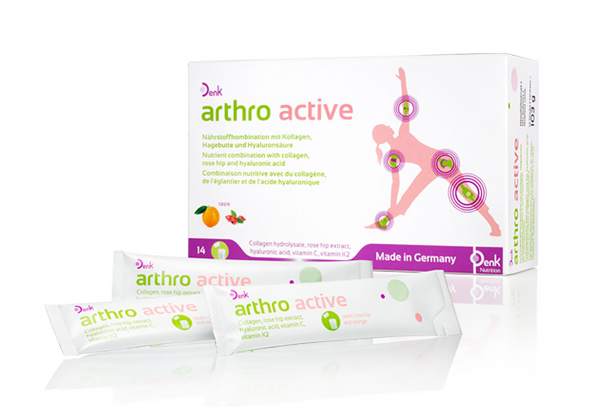 DENK NUTRITION ARTHRO ACTIVE 14 SACHETS - Apotek Plus Pharmacy