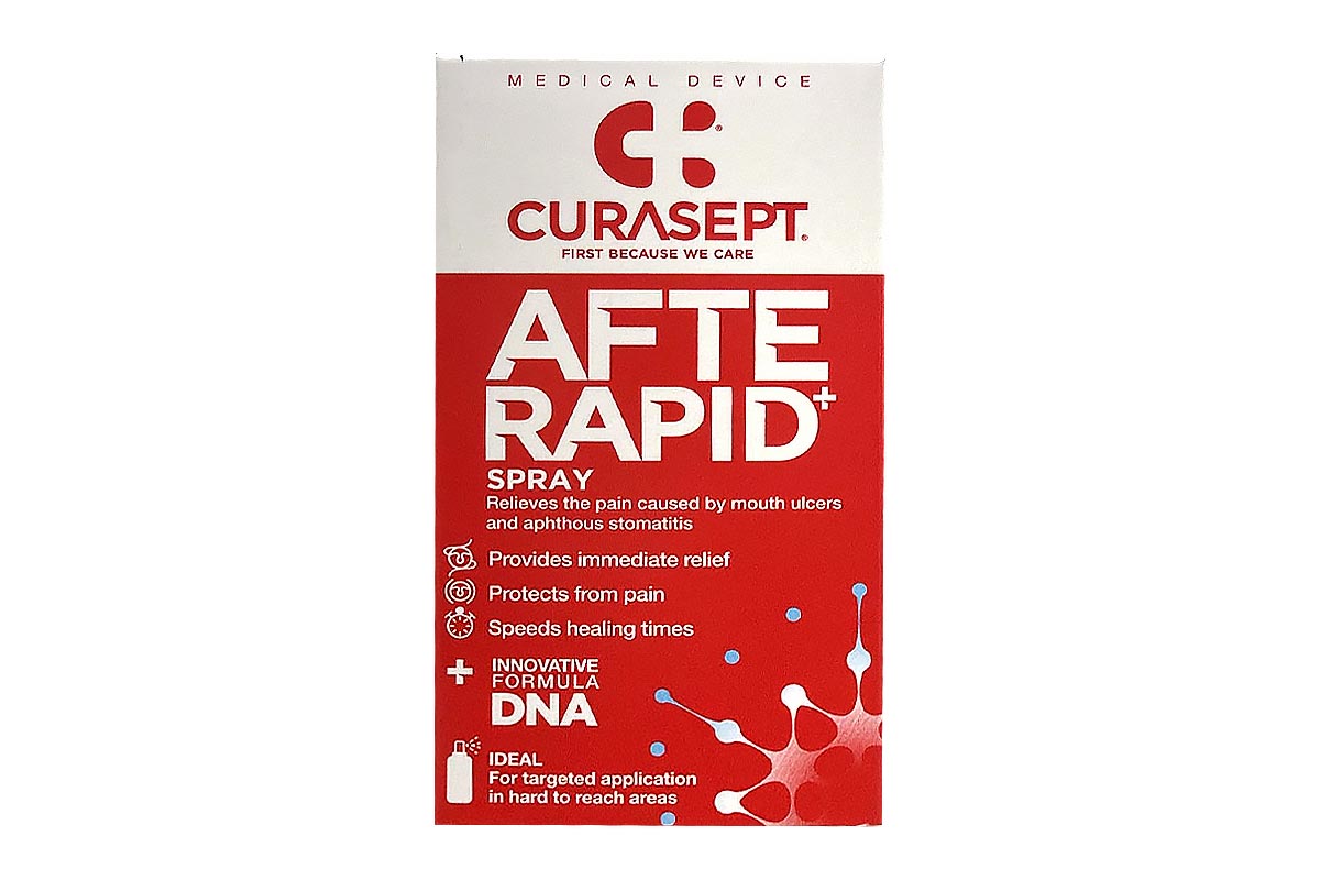 CURASEPT AFTE RAPID SPRAY 15ML - Apotek Plus Pharmacy