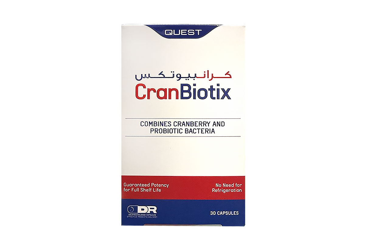 QUEST CRANBIOTIX 30 CAPSULES - Apotek Plus Pharmacy