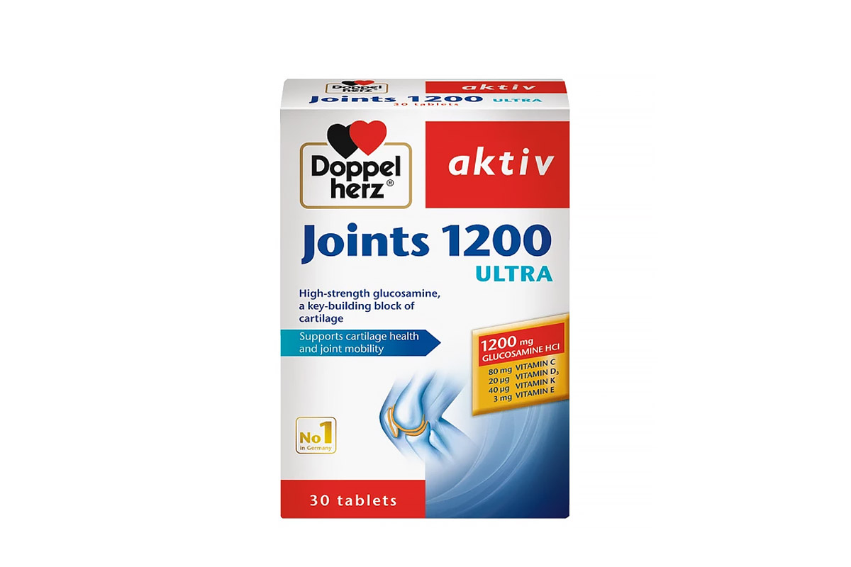 DOPPEL HERZ AKTIV JOINTS 1200 ULTRA 30 TABLETS - Apotek Plus Pharmacy