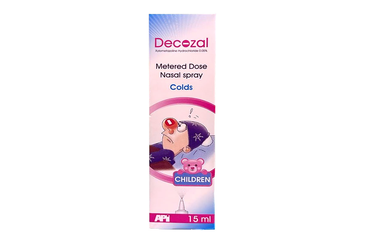 DECOZAL 0.05% CHILDREN NASAL SPRAY 15ML - Apotek Plus Pharmacy