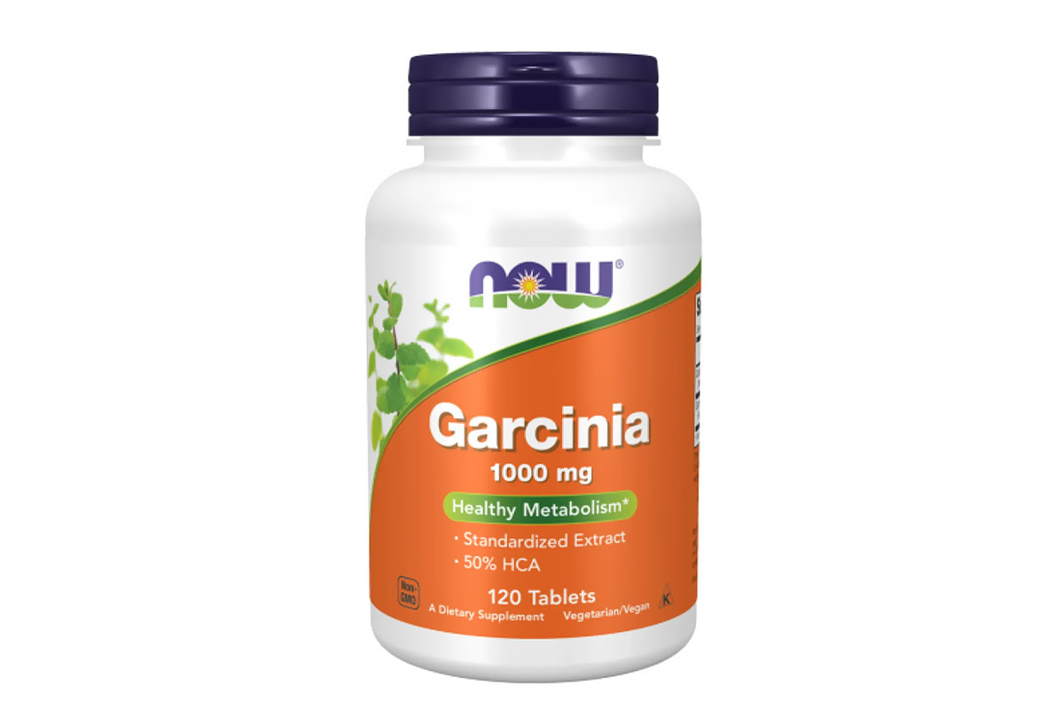 NOW GARCINIA 1000MG 120 TABLETS - Apotek Plus Pharmacy