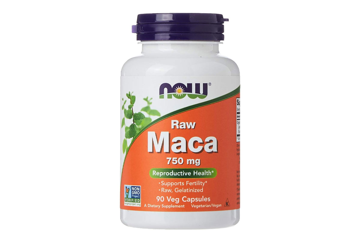 NOW RAW MACA 750MG 90 VEG CAPSULES - Apotek Plus Pharmacy