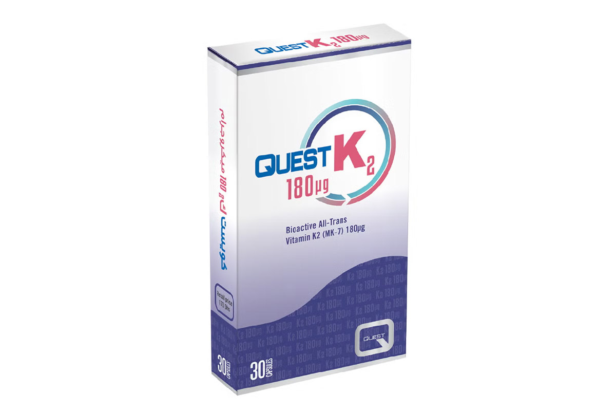 QUEST VITAMIN K2 180MCG 30 CAPSULES - Apotek Plus Pharmacy