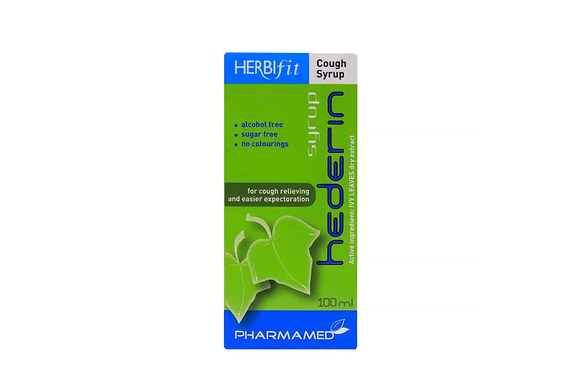 HERBIFIT HEDERIN COUGH SYRUP 100ML - Apotek Plus Pharmacy