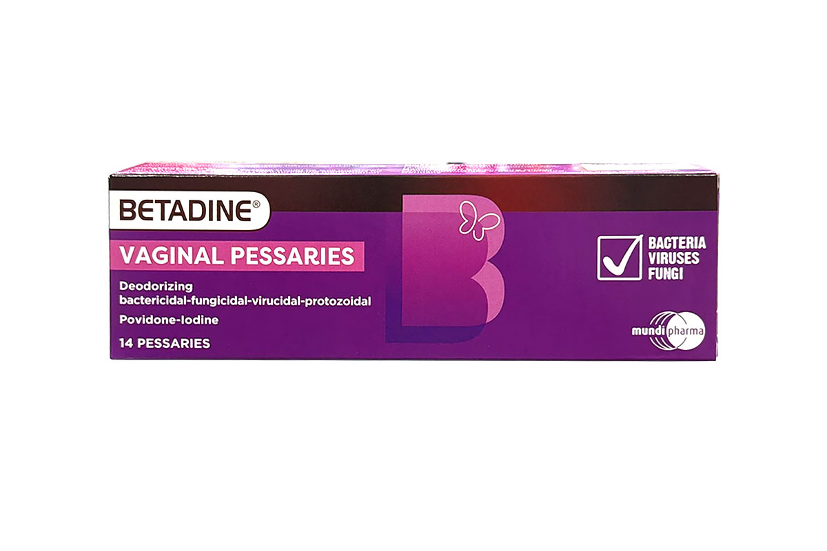 BETADINE VAGINAL 14 PESSARIES - Apotek Plus Pharmacy