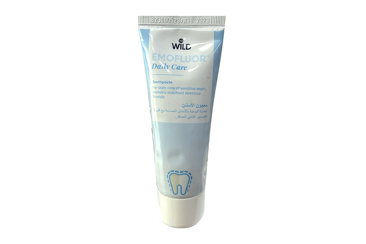 EMOFLUOR DAILYCARE TOOTHPASTE 75ML - Apotek Plus Pharmacy