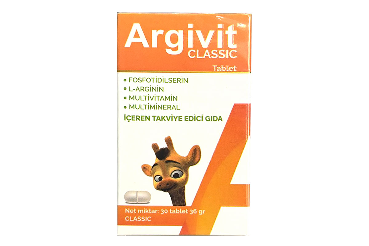 ARGIVIT CLASSIC MULTIVITAMIN AND MINERAL 30 TABLETS - Apotek Plus Pharmacy