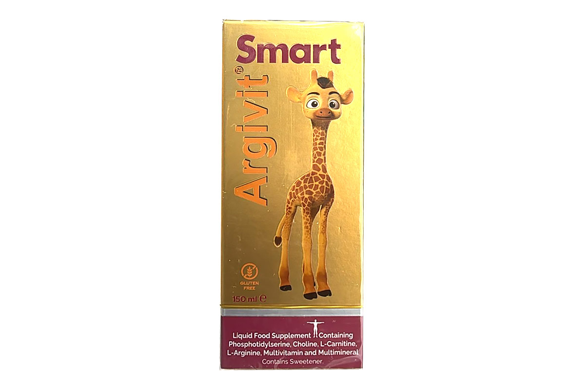 ARGIVIT SMART MULTIVITAMIN AND MINERAL SYRUP 150ML - Apotek Plus Pharmacy