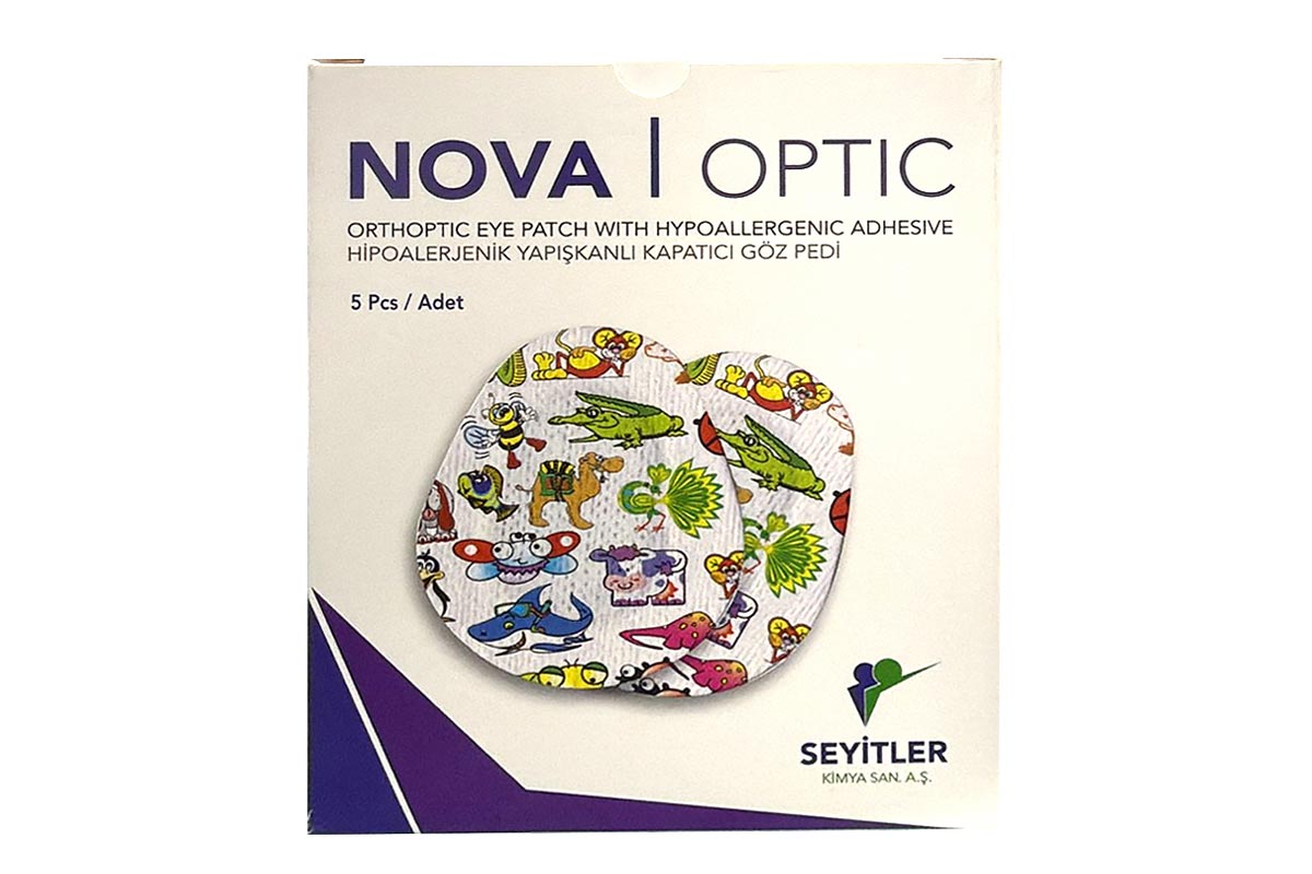 NOVA OPTIC EYE PATCH 5 PIECES - Apotek Plus Pharmacy