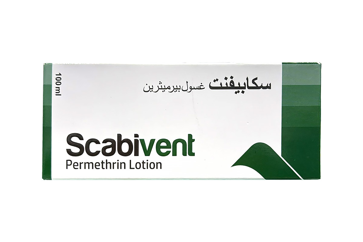 SCABIVENT PERMETHRIN LOTION 100ML - Apotek Plus Pharmacy