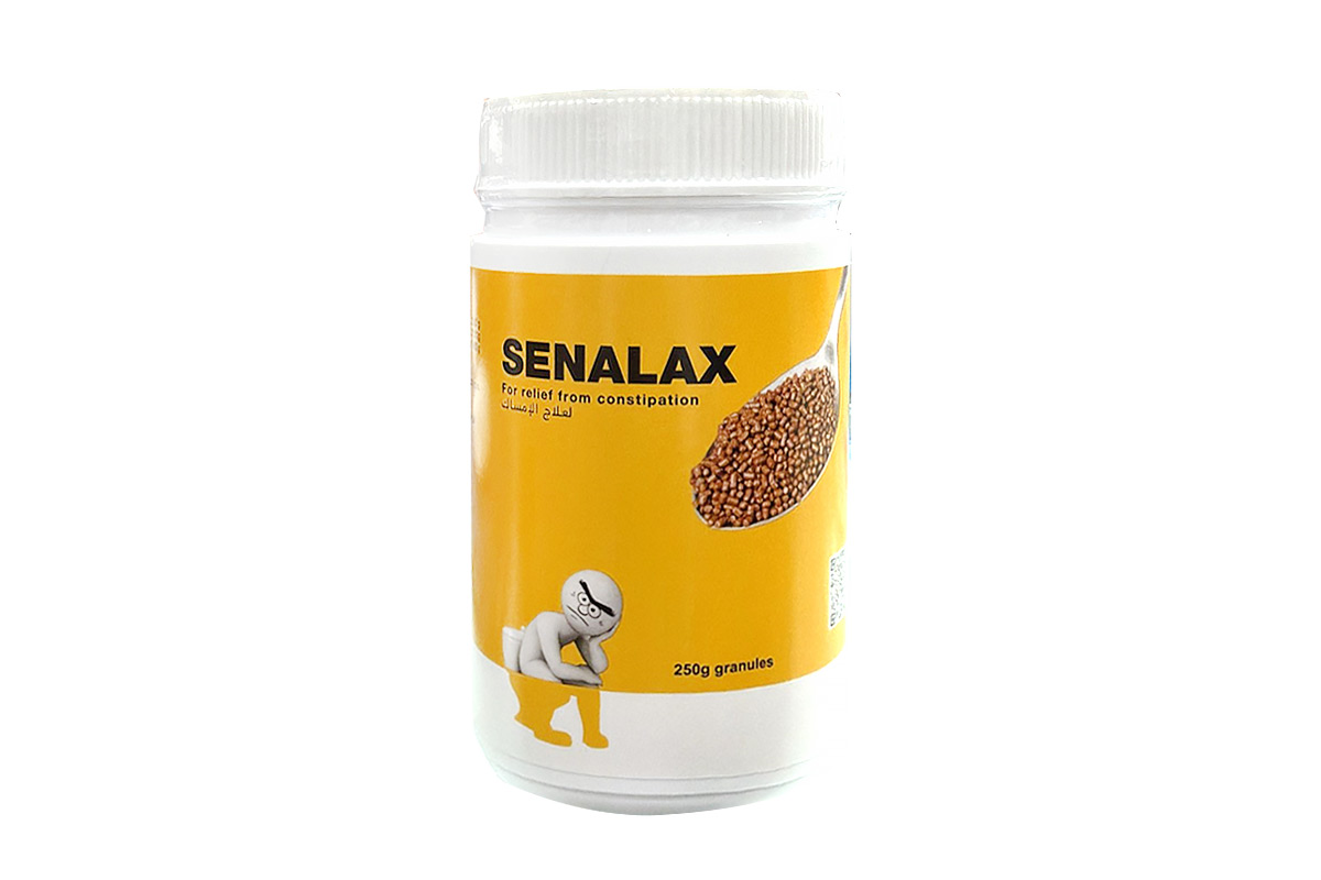 SENALAX GRANULES FOR RELIEF FROM CONSTIPATION 250GM - Apotek Plus Pharmacy