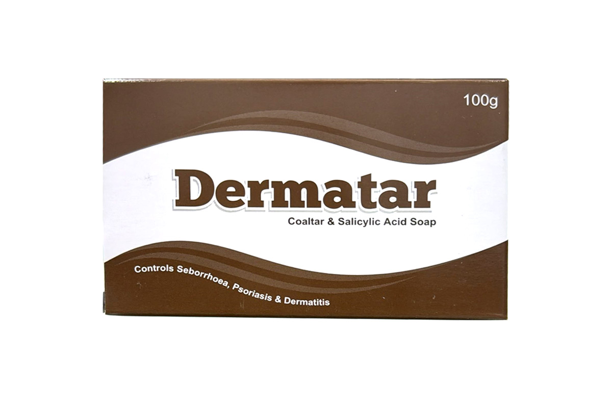 DERMATAR COALTAR AND SALICYLIC ACID SOAP 100GM - Apotek Plus Pharmacy