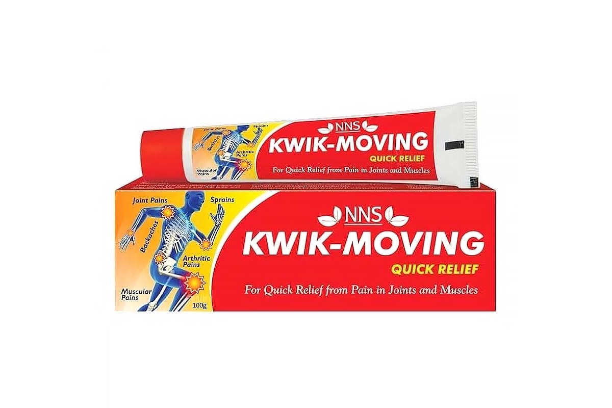 NNS KWIK MOVING QUICK RELIEF OINTMENT 100GM - Apotek Plus Pharmacy