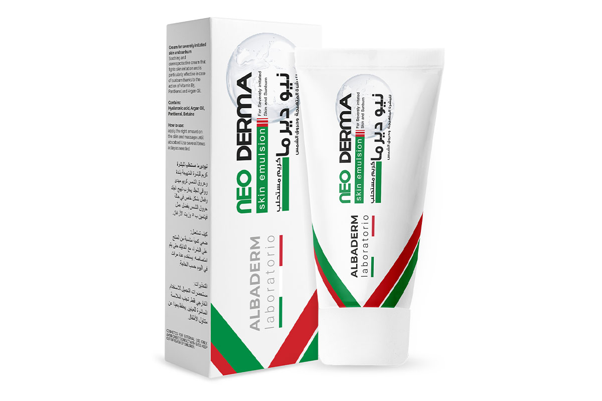ALBADERM NEO DERMA SKIN EMULSION CREAM 100 ML - Apotek Plus Pharmacy